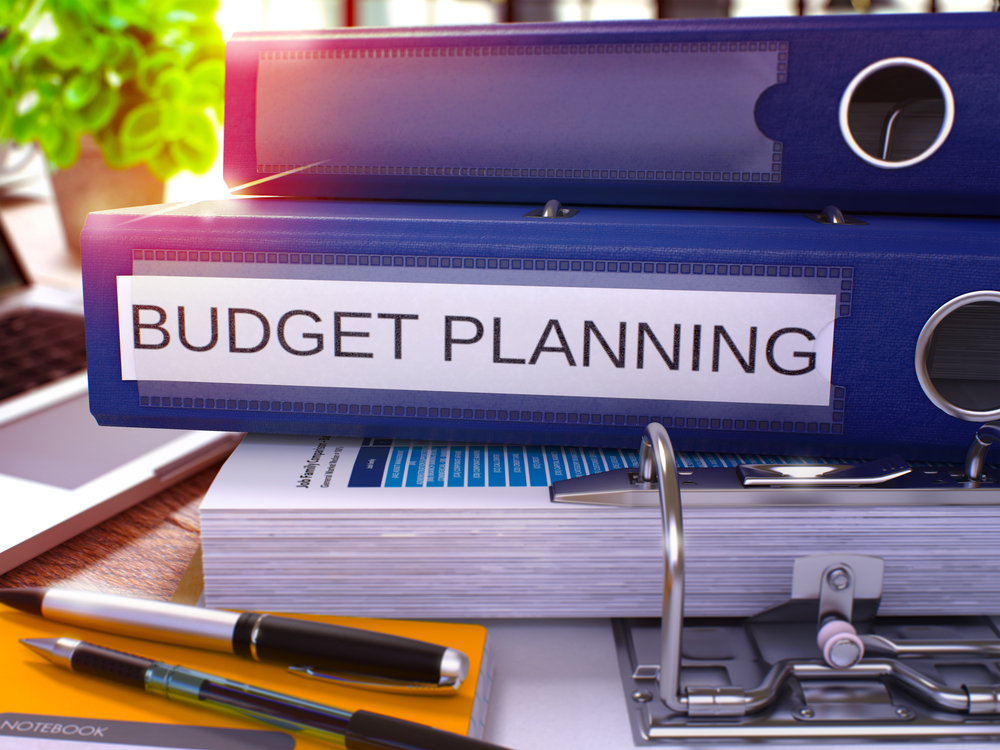 School administrator planning a technology budget